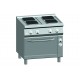 Kooktafel ATA elektrisch 4-plaats + elektrische oven 1/1 GN