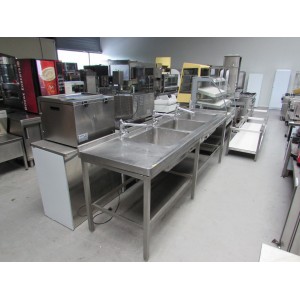 Spoeltafel RVS voor groenten, occ