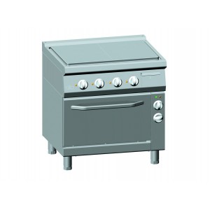 Doorkookplaat elektrisch ATA + elektrische oven 1/1 GN