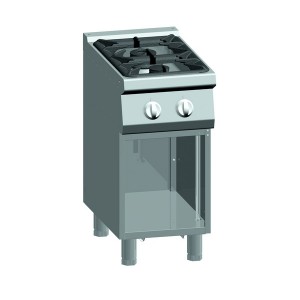 Kooktafel ATA 2-pits + open onderstel  