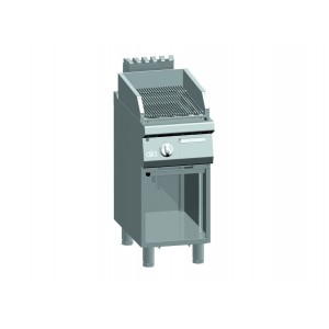 Lavasteengrill ATA (vis) enkel + open onderstel