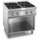 Kooktafel ATA 4-pits + open onderstel (power branders)  