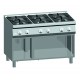 Kooktafel ATA 6-pits + open onderstel 