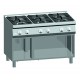 Kooktafel ATA 6-pits + open onderstel (power branders)