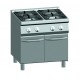 Kooktafel ATA 4-pits + onderstel met deuren (power branders)