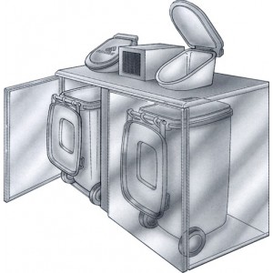 Afvalkoeler Gamko KFK/2 incl. koelunit