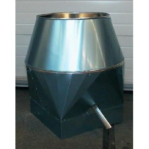 Deflectorkappen biconic vierkant