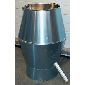 Deflectorkappen biconic rond