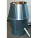 Deflectorkappen biconic rond