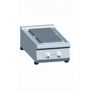 Kooktafel ATA elektrisch 2-plaats tafelmodel