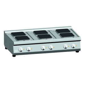 Kooktafel ATA elektrisch 6-plaats tafelmodel
