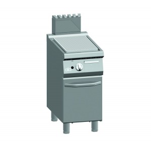 Bakplaat (ribbel) op gas ATA enkel + deur