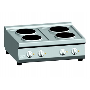 Kooktafel ATA elektrisch 4-plaats tafelmodel